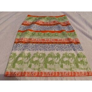 Womens Harold’s Size 6 Skirt Multi Colors